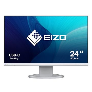 EIZO FlexScan EV2480-WT computer monitor 60,5 cm (23.8") 1920 x 1080 Pixels Full HD LCD Wit (EV2480-WT) thumbnail