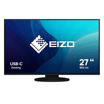 EIZO FlexScan EV2781-BK computer monitor 68,6 cm (27") 2560 x 1440 Pixels Quad HD LCD Zwart (EV2781-BK) thumbnail