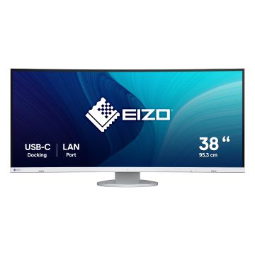 EIZO FlexScan EV3895-WT computer monitor 95,2 cm (37.5") 3840 x 1600 Pixels UltraWide Quad HD+ LCD Wit (EV3895-WT) thumbnail