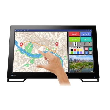 EIZO DuraVision FDF2182WT-BK computer monitor 54,6 cm (21.5") 1920 x 1080 Pixels Full HD LED Touchscreen Tafelblad Zwart (FDF2182WT-BK) thumbnail