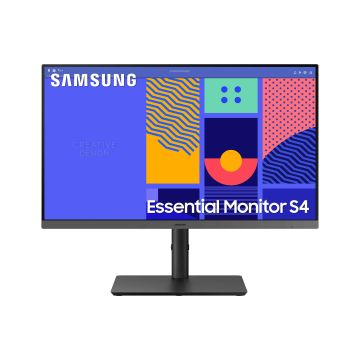 Samsung 23,8" Essential Monitor S4 S43GC FHD 100Hz (LS24C430GAUXEN) thumbnail