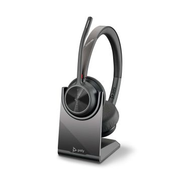HP Poly Voyager 4320-M Microsoft Teams Certified Headset + BT700 dongle + oplaadstatief (77Z32AA) thumbnail
