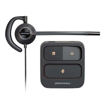HP Poly EncorePro 530D met Quick Disconnect Discreet Digital Headset TAA (783P4AA) thumbnail