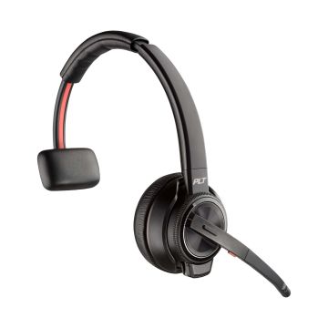 HP Poly Savi 8210-M Office DECT 1880-1900 MHz Single Ear Headset (8D3J8AA#ABB) thumbnail