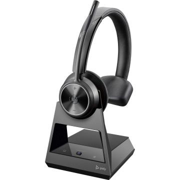 HP Poly Savi 7310 UC Monaural Microsoft Teams Certified DECT 1880-1900 MHz Headset (8L575AA#ABB) thumbnail