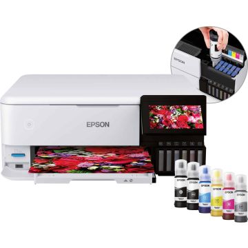 Epson EcoTank ET-8500 A4 Wi-Fi-fotoprinter met inkttank (C11CJ20401) thumbnail
