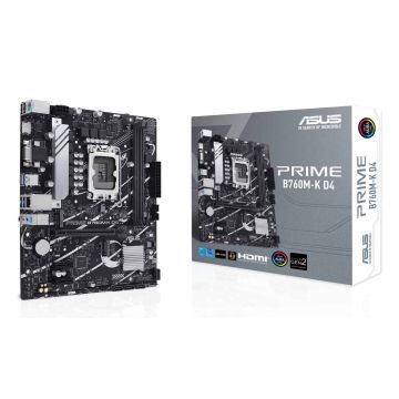 ASUS PRIME B760M-K D4 Intel B760 LGA 1700 micro ATX (90MB1DS0-M1EAY0) thumbnail