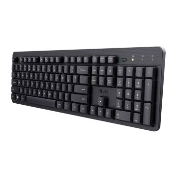 Trust Ody V2 - Draadloos toetsenbord - Stil - Multimedia Toetsen - Qwerty US (25011) thumbnail