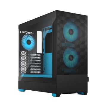 Fractal Design Pop Air Tower Zwart, Cyaan (FD-C-POR1A-02) thumbnail