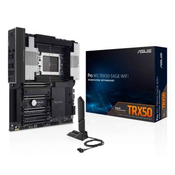 ASUS Pro WS TRX50-SAGE WIFI AMD TRX50 Socket sTR5 SSI CEB (90MB1FZ0-M0EAY0) thumbnail