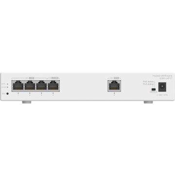 HUAWEI eKit S380 Series S380-L4P1T Managed Gigabit Ethernet (10/100/1000) Power over Ethernet (PoE) 1U Grijs (98012178) thumbnail
