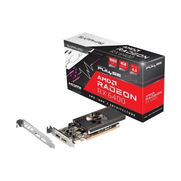 HP SPS-GFX AMD Radeon RX6400 4GB GDDR6 LP (N13138-001) thumbnail