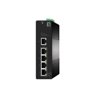 LevelOne IGS-2105P netwerk-switch Managed L2 Gigabit Ethernet (10/100/1000) Power over Ethernet (PoE) (IGS-2105P) thumbnail