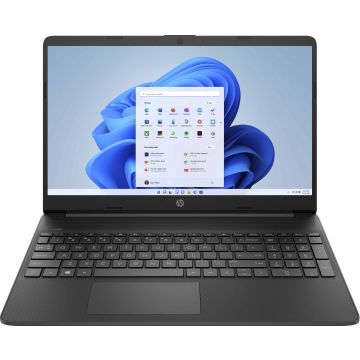 HP 15s-fq3708nd Laptop 39,6 cm (15.6") HD Intel® Celeron® N N4500 4 GB DDR4-SDRAM 128 GB SSD Wi-Fi 5 (802.11ac) Windows 11 Home in S mode Zwart