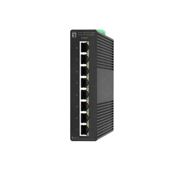 LevelOne IGS-2108 netwerk-switch Managed L2 Gigabit Ethernet (10/100/1000) Zwart (IGS-2108) thumbnail