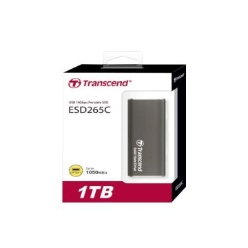 Transcend TS1TESD265C ESD265C External SSD, 1TB, USB 10Gbps, Type C, 1050/ 950 MB/s, 3D NAND (TS1TESD265C) thumbnail