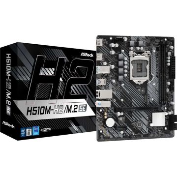 ASRock H510M-H2/M.2 SE 1200 mATX 2xHDMI DDR4 retail (90-MXBMQ0-A0UAYZ) thumbnail