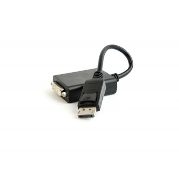 Gembird DisplayPort v.1.2 - Dual-Link DVI 0,1 m Zwart