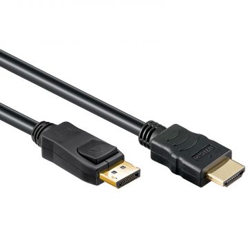 Allteq CC-DP-HDMI-6 video kabel adapter DisplayPort HDMI Type A (Standaard) Blauw