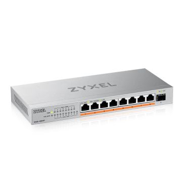 Zyxel XMG-108HP Unmanaged 2.5G Ethernet (100/1000/2500) Power over Ethernet (PoE) (XMG-108HP-EU0101F) thumbnail