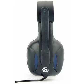 gembird Headset Stereo+Mikro verstellbar Klinke schwarz (GHS-04) thumbnail