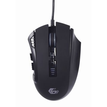 Gembird MUSG-RAGNAR-RX500 muis Rechtshandig USB Type-A 12000 DPI (MUSG-RAGNAR-RX500) thumbnail