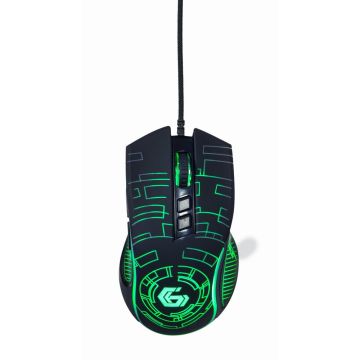Gembird MUSG-RGB-01 muis Rechtshandig USB Type-A 3600 DPI (MUSG-RGB-01) thumbnail