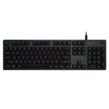 Logitech G G512 CARBON LIGHTSYNC RGB Mechanical Gaming Keyboard with GX Brown switches toetsenbord USB Scandinavisch Koolstof