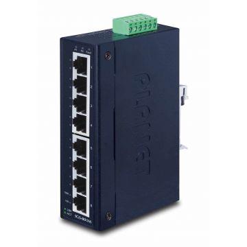 PLANET IGS-801M netwerk-switch Managed L2/L4 Gigabit Ethernet (10/100/1000) 1U Blauw