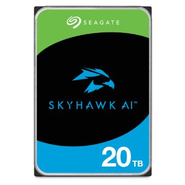 Seagate SkyHawk AI interne harde schijf 20 TB 7200 RPM 512 MB 3.5" SATA III (ST20000VE003) thumbnail