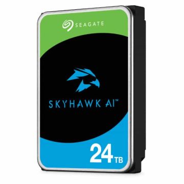 Seagate SkyHawk AI interne harde schijf 24 TB 7200 RPM 512 MB 3.5" SATA III (ST24000VE002) thumbnail