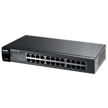 Zyxel ES1100-24E Unmanaged Zwart (ES1100-24E-EU01F) thumbnail