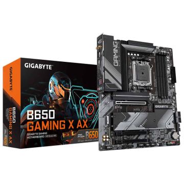 GIGABYTE B650 GAMING X AX moederbord AMD B650 Socket AM5 ATX (B650 GAMING X AX) thumbnail