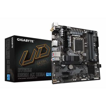 GIGABYTE B760M DS3H AX DDR4 moederbord Intel B760 Express LGA 1700 micro ATX (B760M DS3H AX DDR4) thumbnail