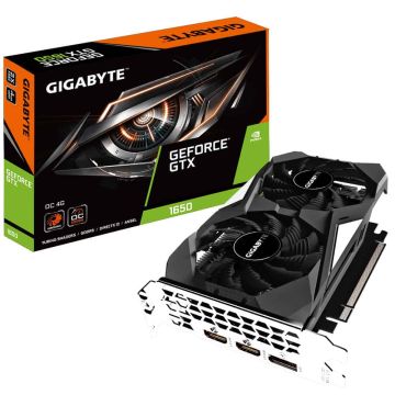 GIGABYTE GV-N1650OC-4GD videokaart NVIDIA GeForce GTX 1650 4 GB GDDR5 (GV-N1650OC-4GD) thumbnail