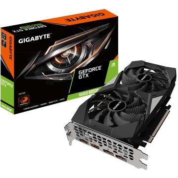 GIGABYTE GV-N166SD6-6GD videokaart NVIDIA GeForce GTX 1660 SUPER 6 GB GDDR6 (GV-N166SD6-6GD) thumbnail