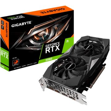 GIGABYTE GeForce RTX 2060 D6 6G NVIDIA 6 GB GDDR6 (GV-N2060D6-6GD 2.0) thumbnail