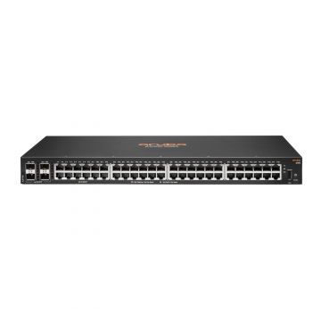 Aruba 6100 48G 4SFP+ Managed L3 Gigabit Ethernet (10/100/1000) 1U Zwart