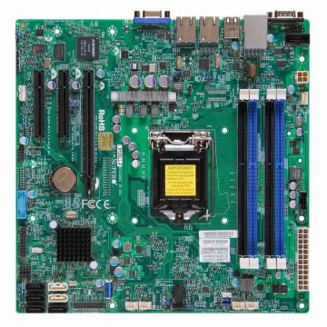 Supermicro X10SLL-F Intel C222 Express LGA 1150 (Socket H3) micro ATX