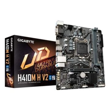 GIGABYTE H410M H V2 moederbord Intel H410 LGA 1200 (Socket H5) micro ATX (H410M H V2) thumbnail