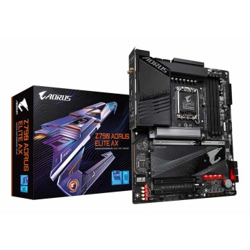 GIGABYTE Z790 AORUS ELITE AX moederbord Intel Z790 LGA 1700 ATX (Z790 AORUS ELITE AX 1.0) thumbnail