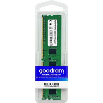 Goodram GR2400D464L17S/8G geheugenmodule 8 GB 1 x 8 GB DDR4 2400 MHz
