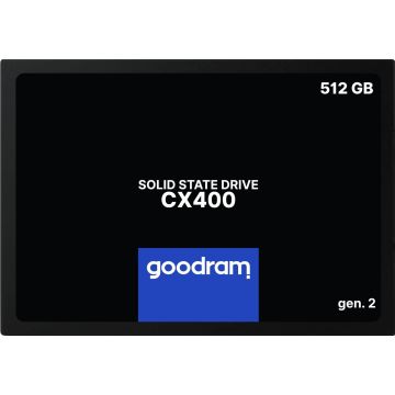 Goodram CX400 gen.2 512 GB 2.5" SATA III 3D TLC NAND (SSDPR-CX400-512-G2) thumbnail