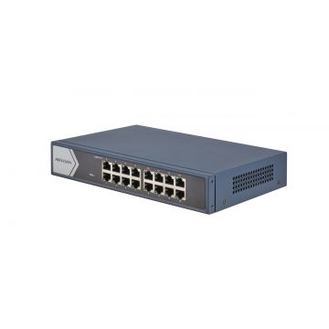 Hikvision Digital Technology DS-3E0516-E(B) netwerk-switch Unmanaged L2 Gigabit Ethernet (10/100/1000) Grijs