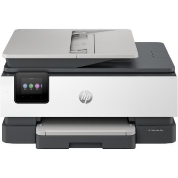 HP OfficeJet Pro HP 8122e All-in-One printer, Kleur, Printer voor Home, Printen, kopiëren, scannen, Automatische documentinvoer; touchscreen; Smart Advance Scan; stille modus; printen via VPN met HP+