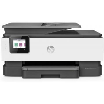HP OfficeJet Pro HP 8022e All-in-One-printer, Kleur, Printer voor Home, Printen, kopiëren, scannen, faxen, HP+; Geschikt voor HP Instant Ink; Automatische documentinvoer; Dubbelzijdig afdrukken