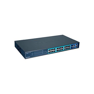 Trendnet TPE-224WS, 28-Port Gigabit Web Smart PoE Switch Managed Power over Ethernet (PoE)