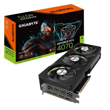 Gigabyte GAMING GV-N4070GAMING OC-12GD videokaart NVIDIA GeForce RTX 4070 12 GB GDDR6X