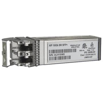 Hewlett Packard Enterprise BladeSystem c-Class 10Gb SFP+ SR Transceiver netwerk transceiver module Vezel-optiek 10000 Mbit/s SFP+ 850 nm (455883-B21) thumbnail