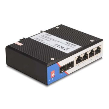 DeLOCK 88015 netwerk-switch Unmanaged Gigabit Ethernet (10/100/1000) Zwart (88015) thumbnail